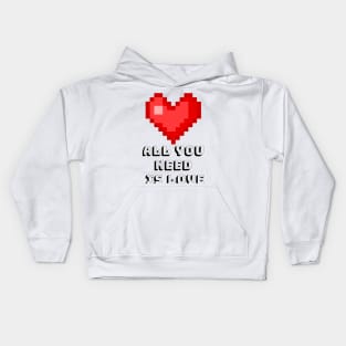 all you need is love Kids Hoodie